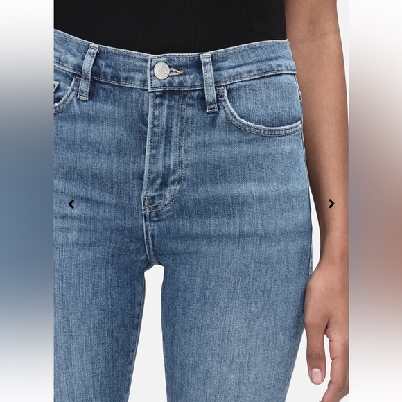 FRAME DEMIN Le High Straight Daphne Blue Jeans - Picture 4 of 12